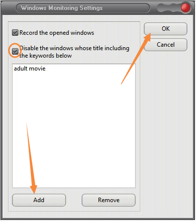 window monitor